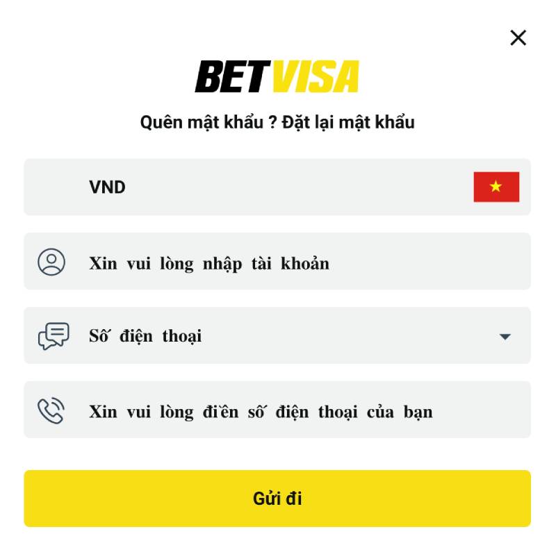 Cách Đăng Nhập BetVisa Nhanh Gọn Lẹ Chỉ 2 Bước 5 Trường hợp quên mật khẩu: Cách xử lý đơn giản